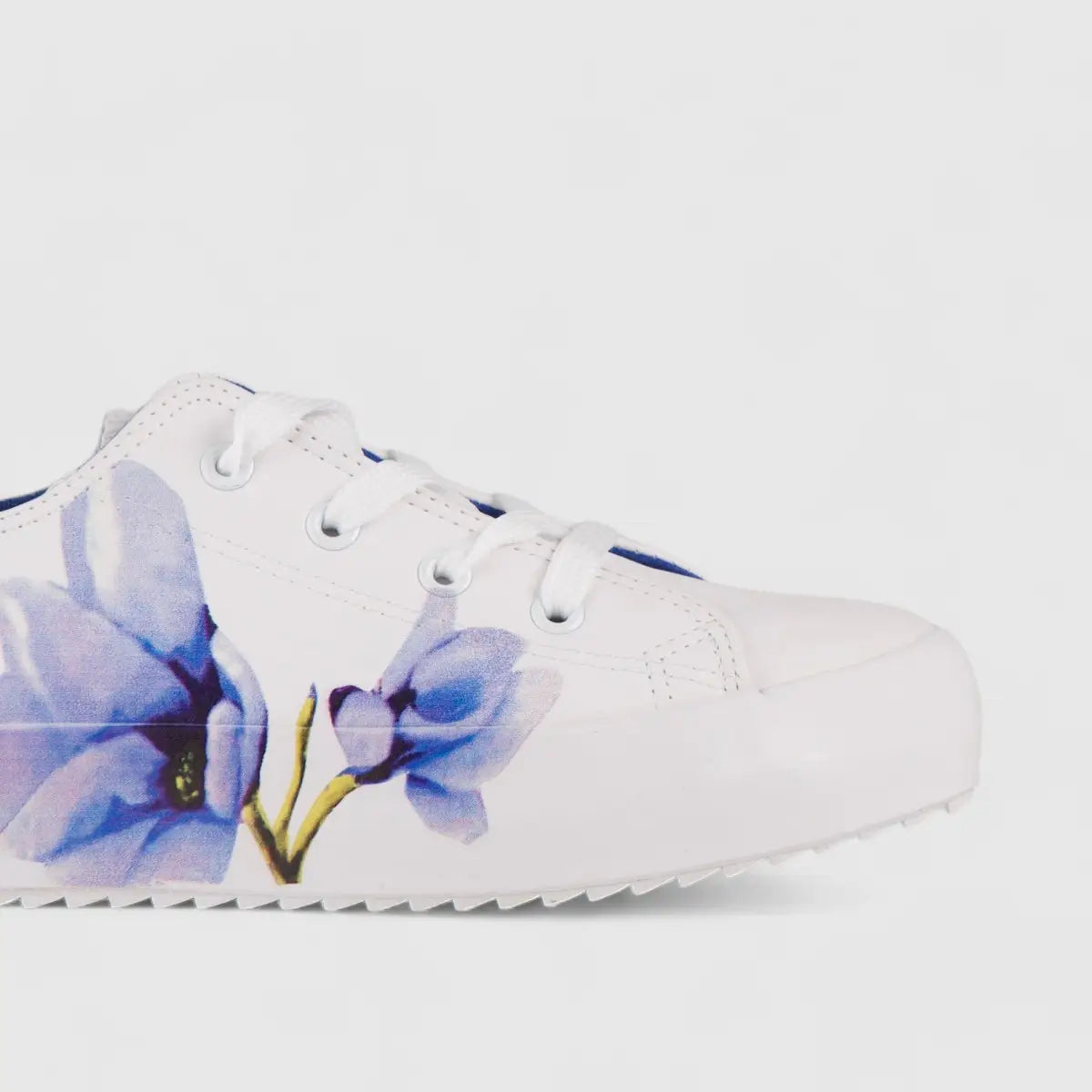 PC Casual Sneaker White Blue 10505 Sneakers | familyshoecentre