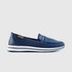 Comfort Moc Pump Navy 10387 PC233 Pumps | familyshoecentre