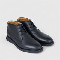 Florsheim Comfortech Men's Boot Launch Chukka 14451/001 Black Mono F53