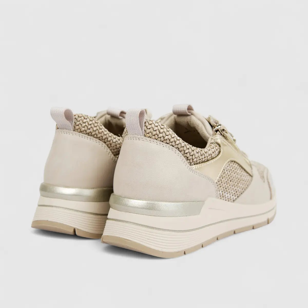 HP Ladies Comfort Sneaker HPL01485 Macy Beige HL274