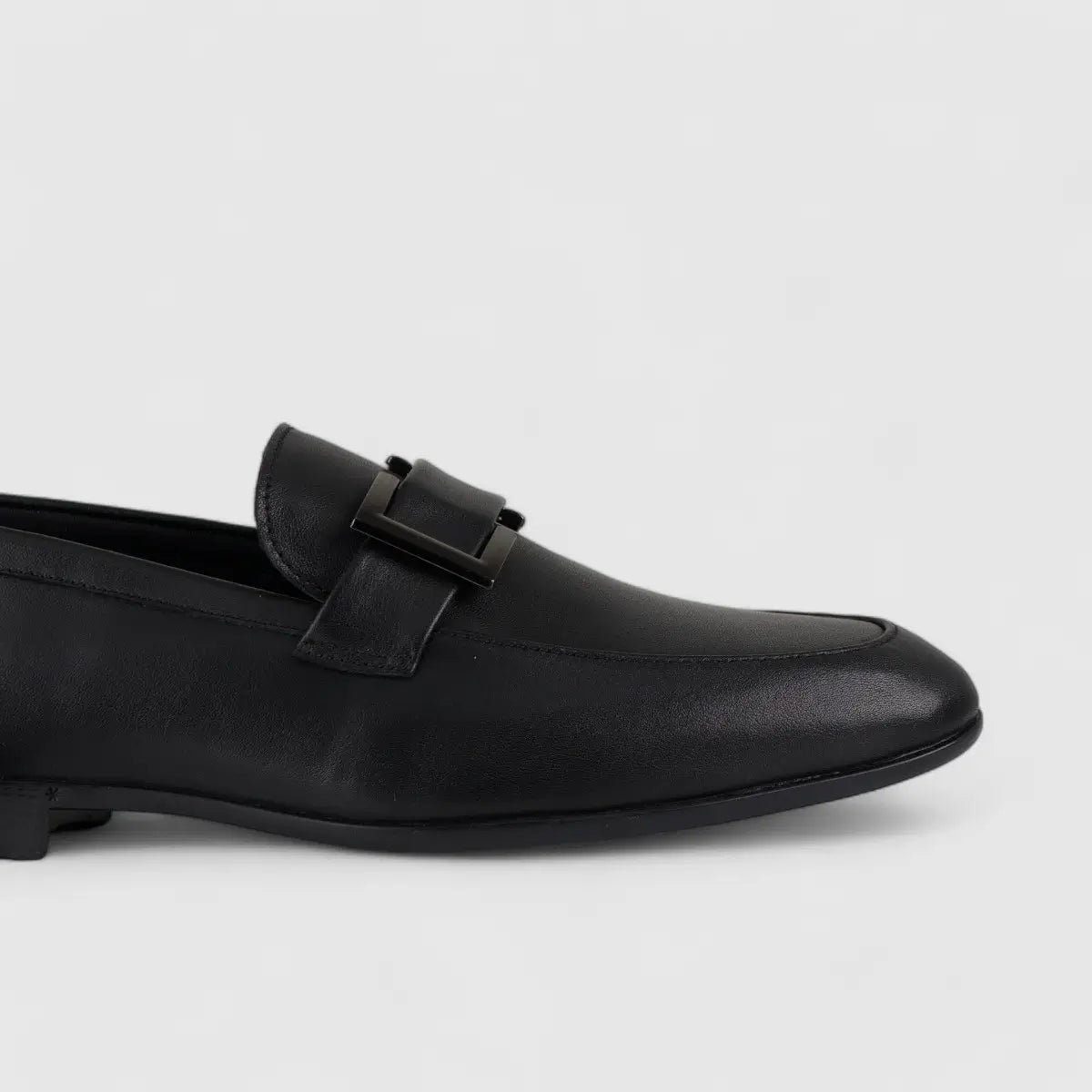 Formales Leather Loafers Black 678A-13-A16 Loafers | familyshoecentre