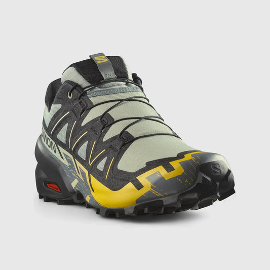 Salomon Men's Sneaker Speed Cross 6 47805 Wrought Iron/Black/Incaberry  SL30