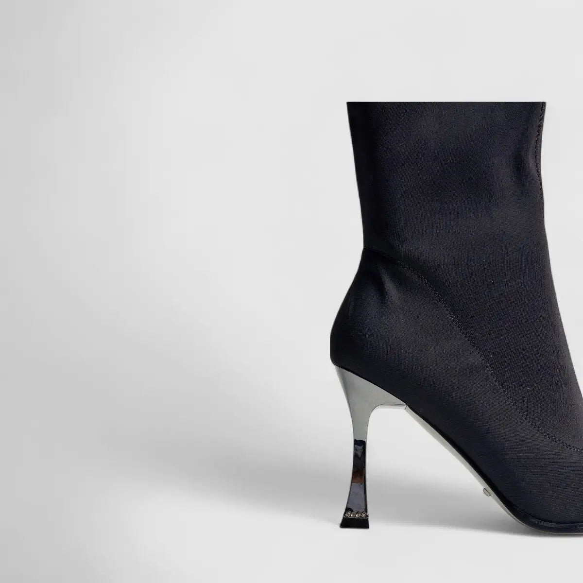Bulbul Heel Long Boot Black CAR5037 Boots | familyshoecentre