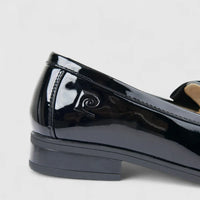 PC Ladies Dress Loafer PCL10874 Black Patent PC361