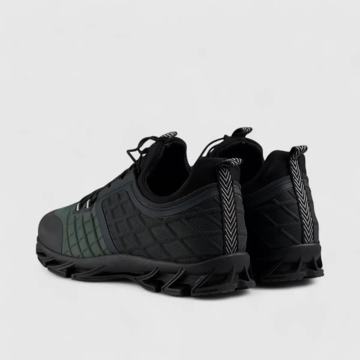 Bulletti Lace Up Sneaker Olive 10287 Sneakers | familyshoecentre