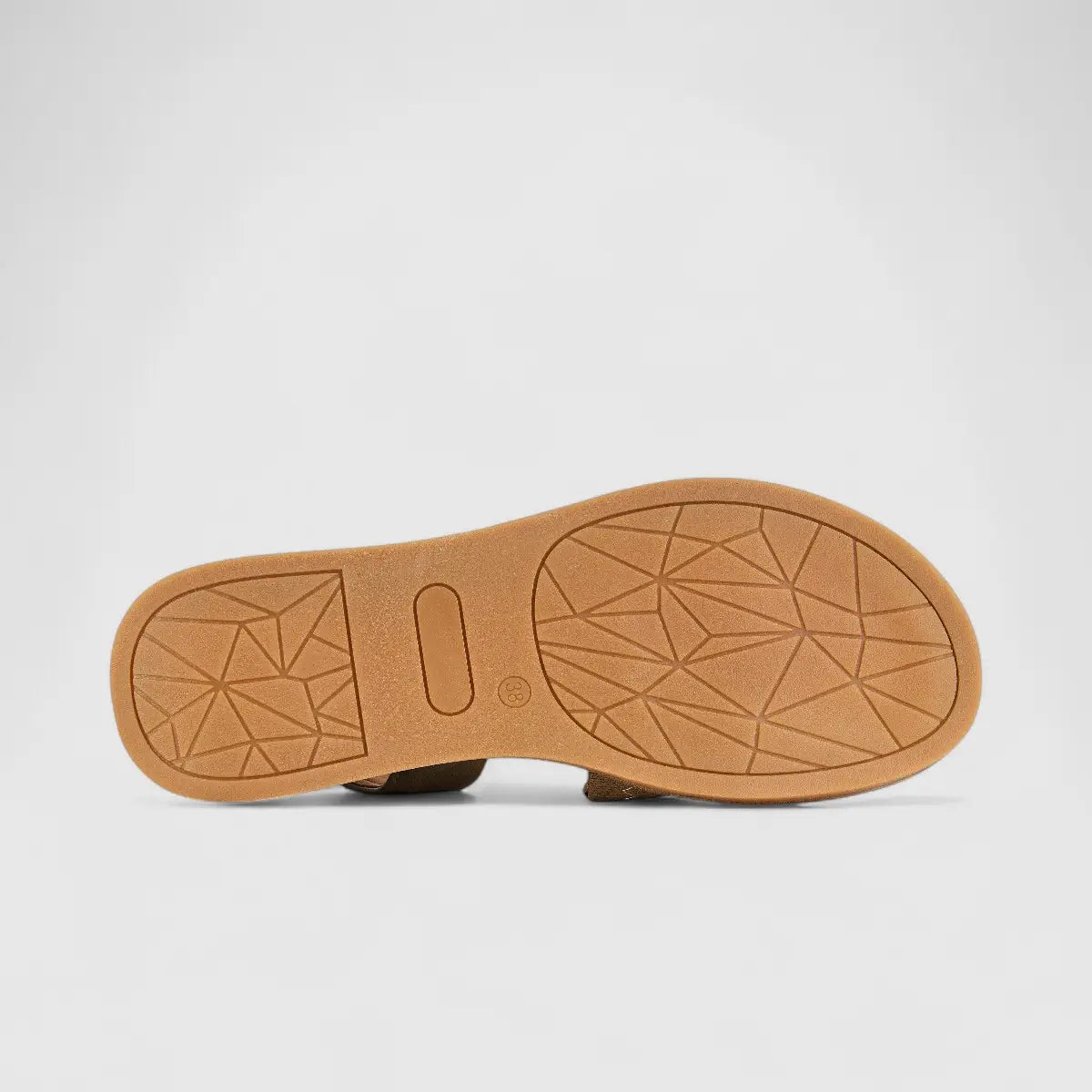 Bulbul Ladies  Comfort Sandal HAR043 Beige