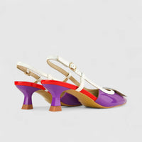 Bulbul Ladies Casual Sling Back HAR032 Purple Multi
