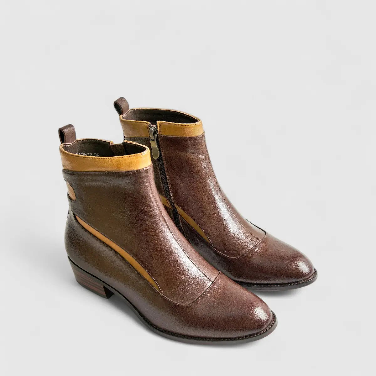 Bulbul Leather Ankle Boot Coffee HA2502 Boots | familyshoecentre