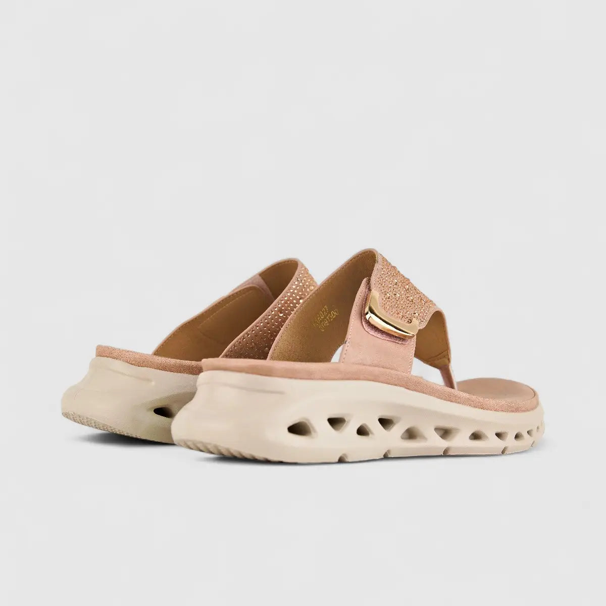 Bulbul Ladies Comfort Sandal HAR027 Pink