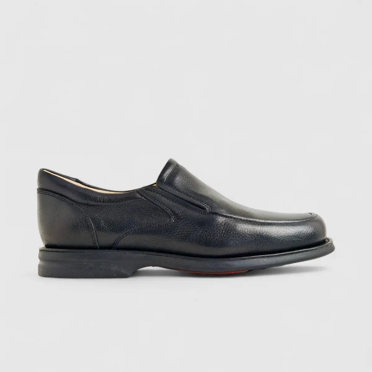 Anatomic Leather Comfort Slip On Black 454531 AN73 Slip-ons | familyshoecentre