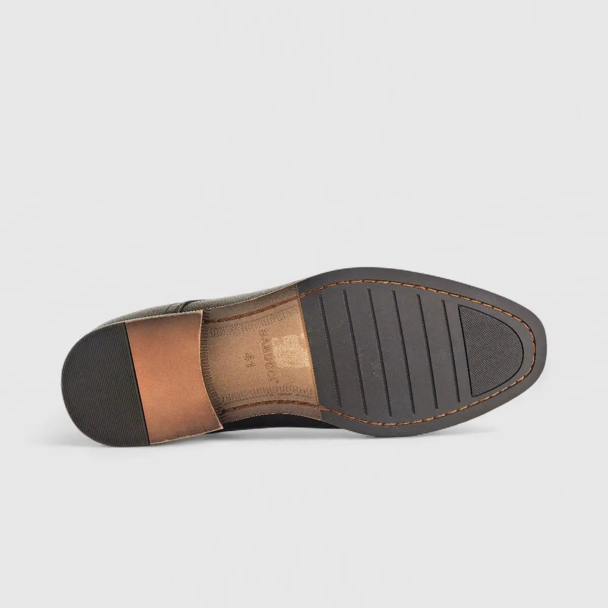 Babucci Men's Leather Lace Up  K272336-6-3  BAB008 Brown