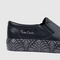 PC ladies Casual Slip On Sneaker PCL10930 Black/Grey PC359