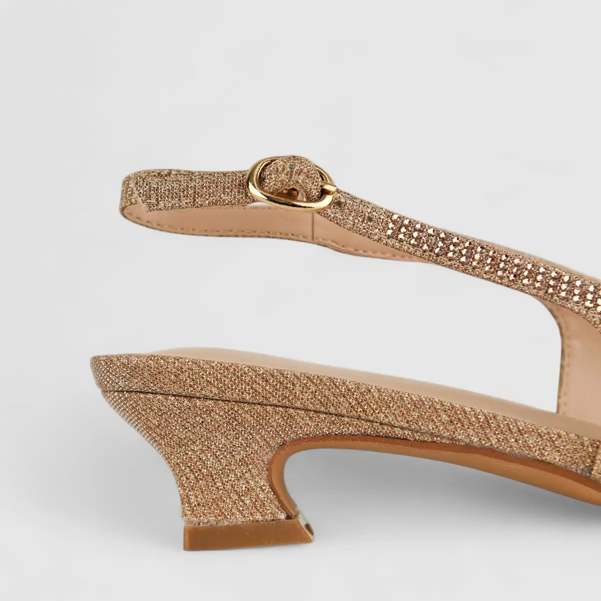 Bulbul Ladies Evening Sling Back HAR030 Champagne