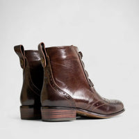 Bulbul Leather Ankle Boot Brown HA2503 Boots | familyshoecentre