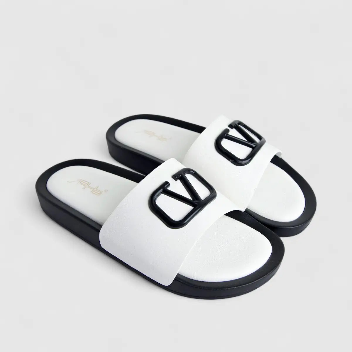 Bulbul Ladies Comfort Slide White HAR067