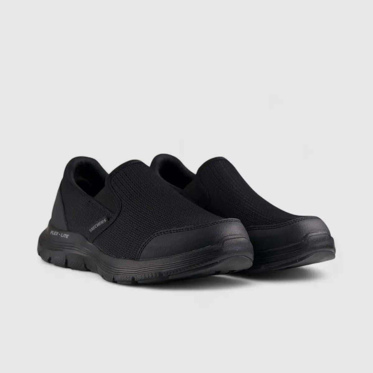 Skechers Comfort Slip Ons Black 232230 Slip-ons | familyshoecentre
