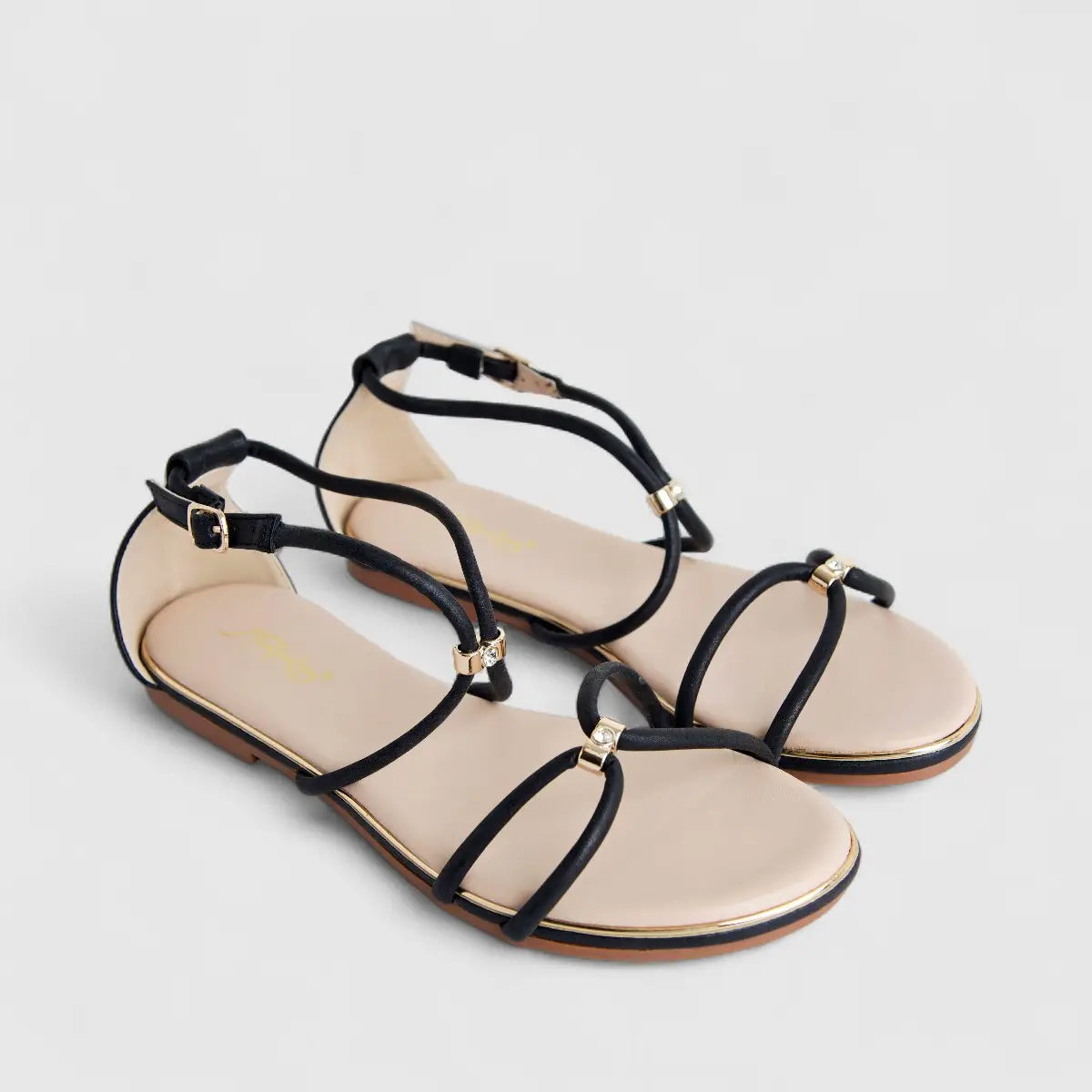 Bulbul Ladies Comfort Sandal Black HAR056