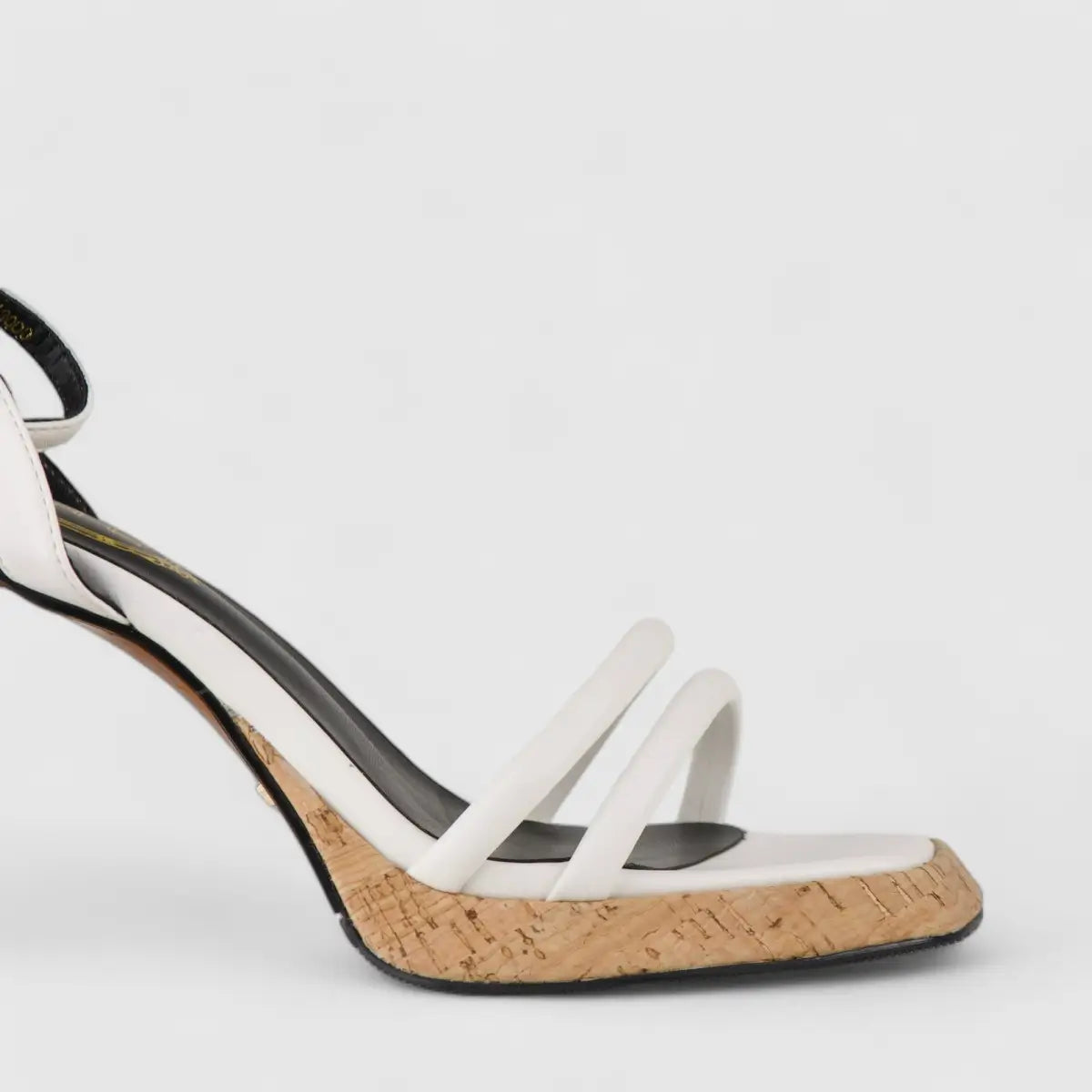 Bulbul Block Heel Sandal Black CAR5032 Heels | familyshoecentre