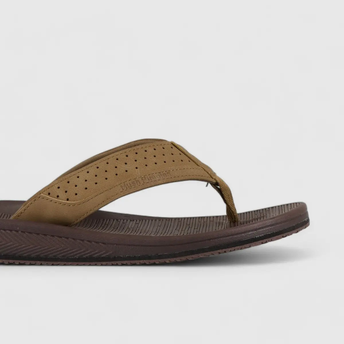 Strut Flip Flop Tan 00879 Sandals | familyshoecentre