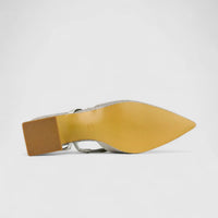 Bulbul Ladies Evening Block Heel HAR039 Pewter