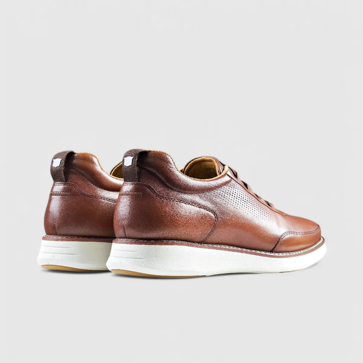 Florsheim Launch Elastic Lace Slip On Cognac 14446 FT26 Slip-ons | familyshoecentre