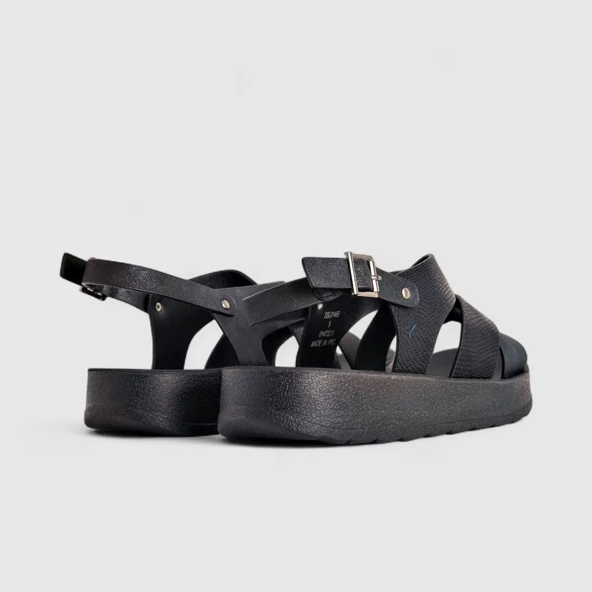 Hush Puppies Soft Style Ladies Comfort Sandal Vasily SSL01469 Black SS318
