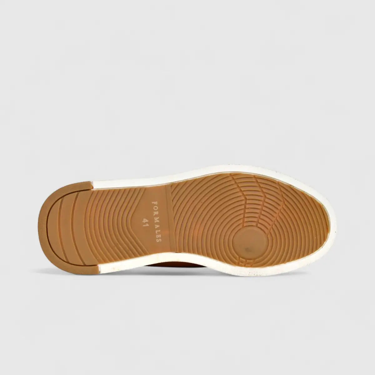 Formales Men's Leather Sneaker FM2025-848 Tan FK13