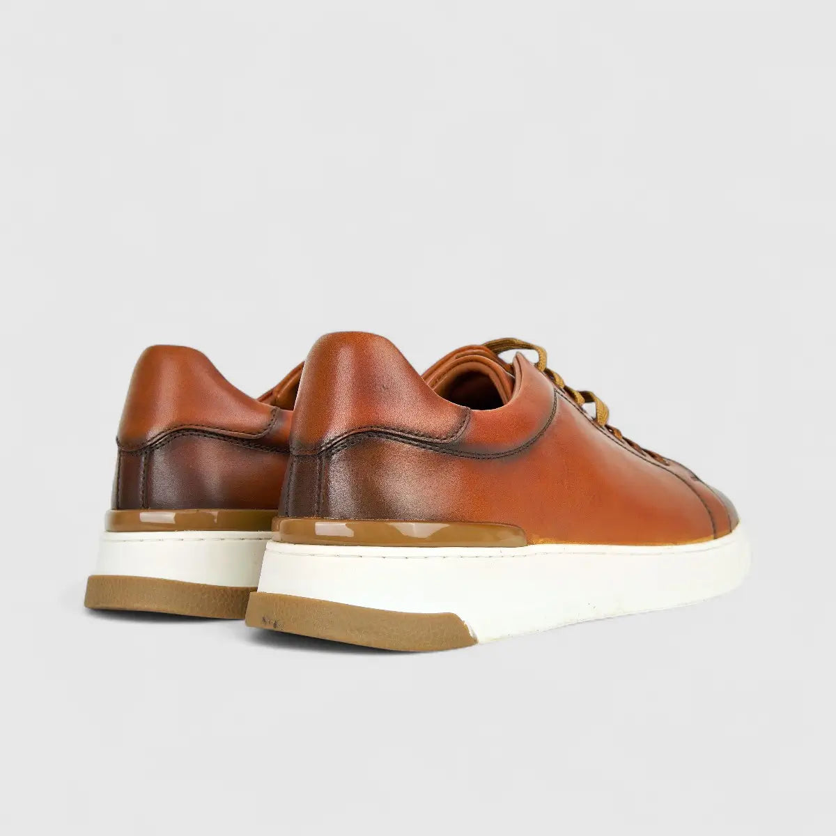 Formales Men's Leather Sneaker FM2025-848 Tan FK13