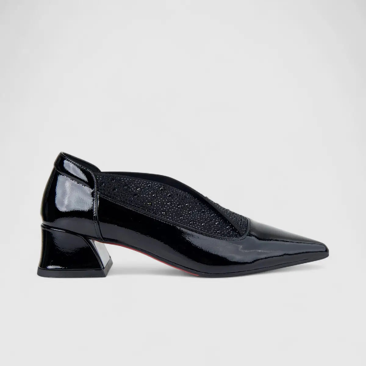 Bulbul Ladies Leather Dress Shoe Black LAR26-4