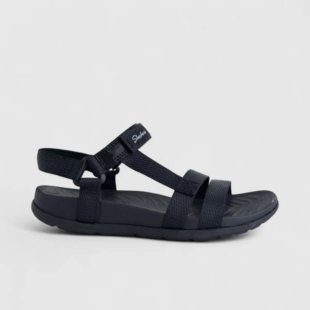 Skechers Ladies Comfort Sandal Reggae Lite 163223 Black SW134