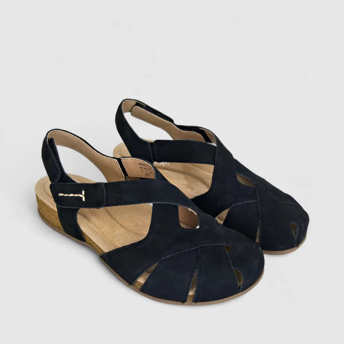 Hotter Ladies Comfort Sandal Catskill 2 Black HT78