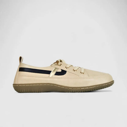 Hush Puppies Soft Style Ladies Comfort Sneaker Kalea SSL01474 Stone SS307