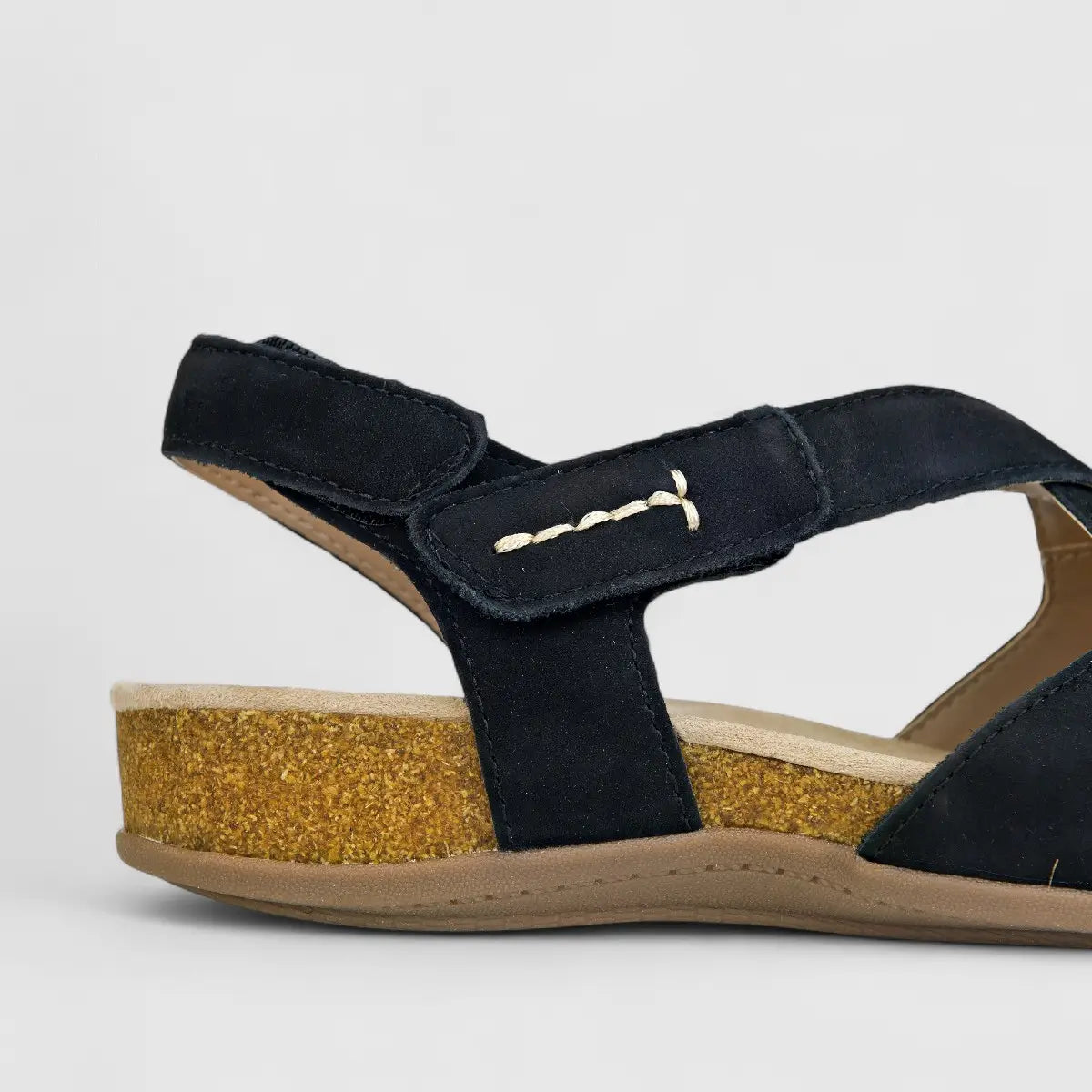Hotter Ladies Comfort Sandal Catskill 2 Black HT78