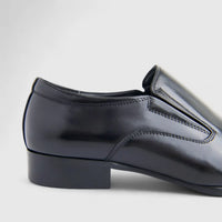 Formales Men's Leather Slip On AE503-8 Black EL126