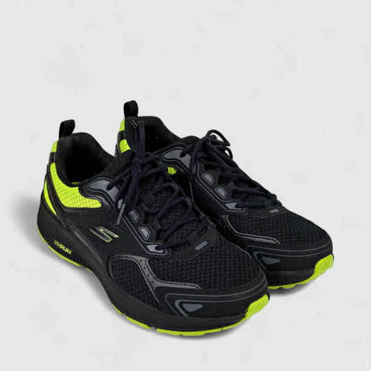Skechers Men's Comfort Sneaker Go Run Consistent 220081 Black Lime SM89