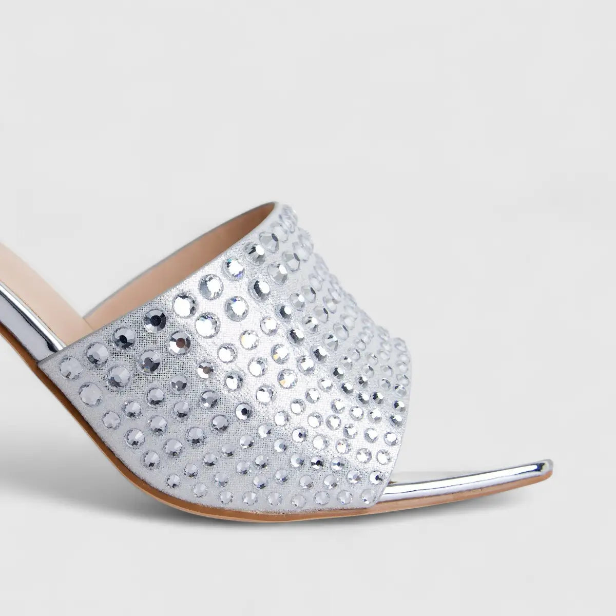 Bulbul Ladies Evening Sandal Silver HAR065