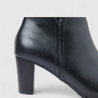 Hush Puppies Soft Style Soft Siandra Ladies Ankle Boot SSL01593 Black DK4