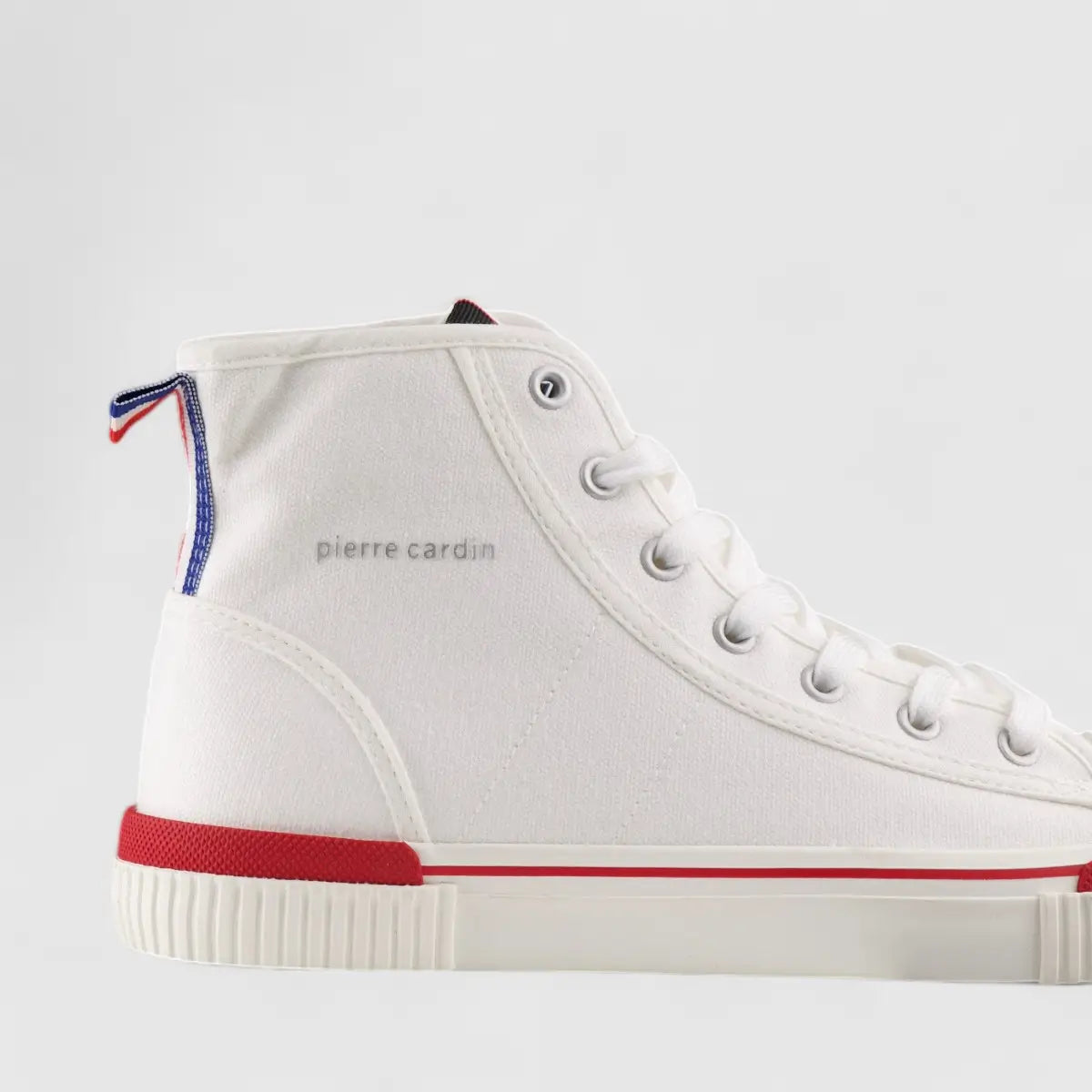 PC Casual Hi Top Sneaker White 00694 Sneakers | familyshoecentre