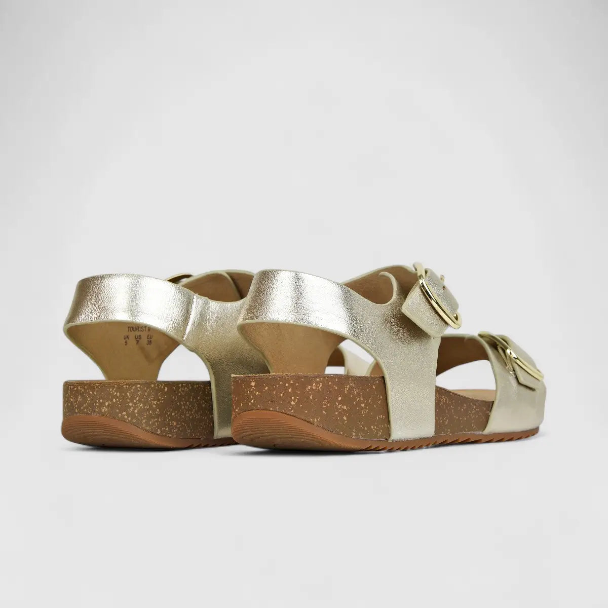 Hotter Ladies Comfort Sandal Tourist 2 Soft Gold HT76
