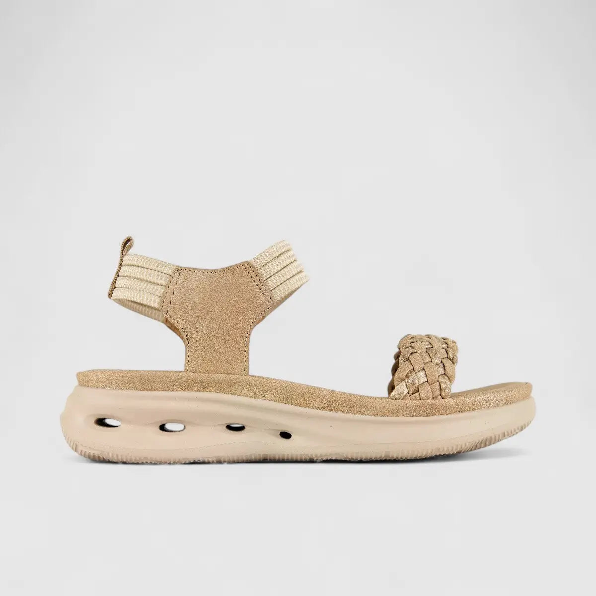 Bulbul Ladies Comfort Sandal HAR028 Beige