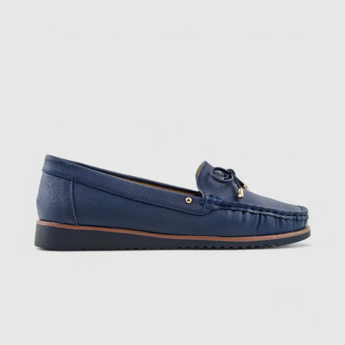 Soft Style By Hush Puppies Tony Navy 01526 Pumps | familyshoecentre