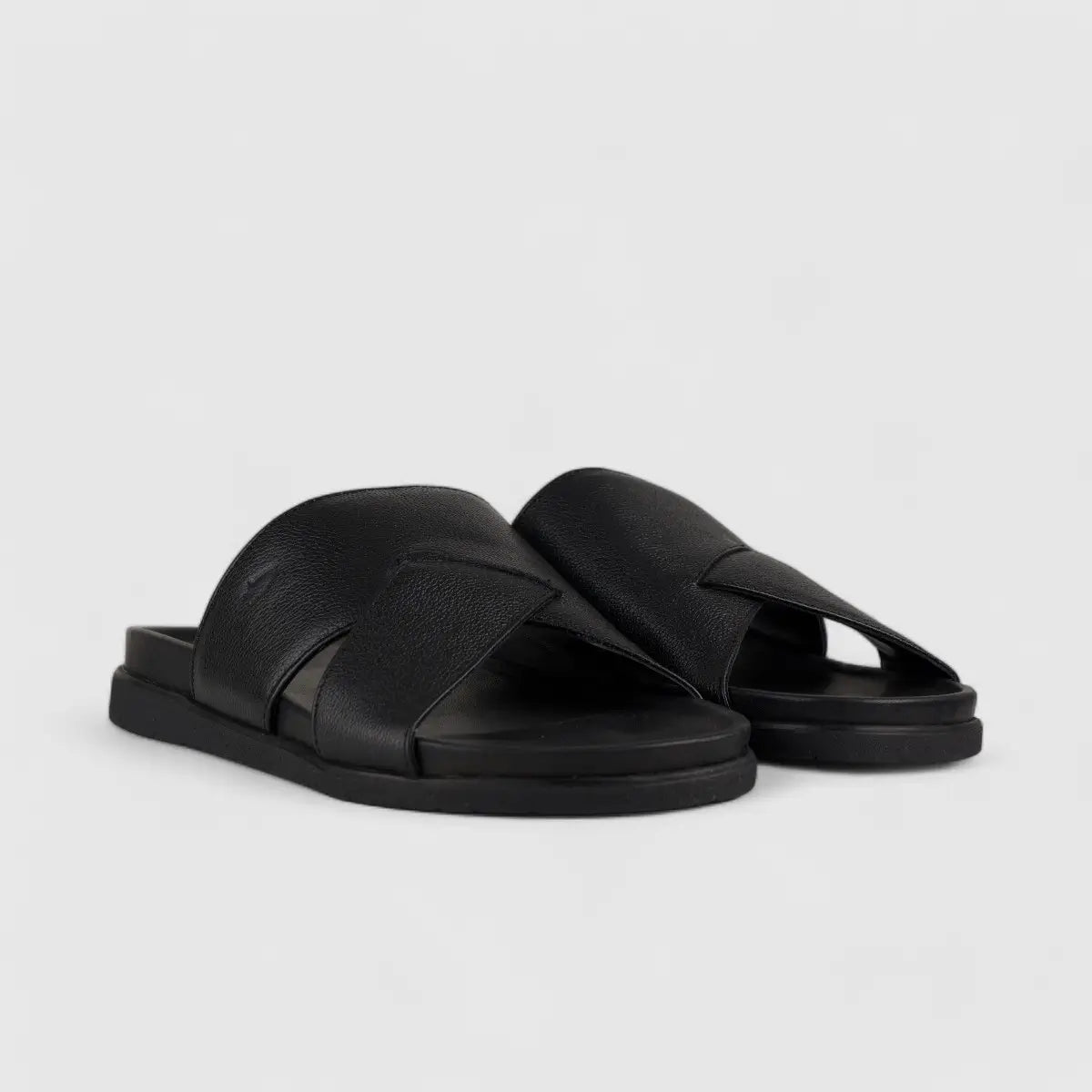 Hp Jake Comfort Slide Sandal Black 00867 HP223 Sandals | familyshoecentre