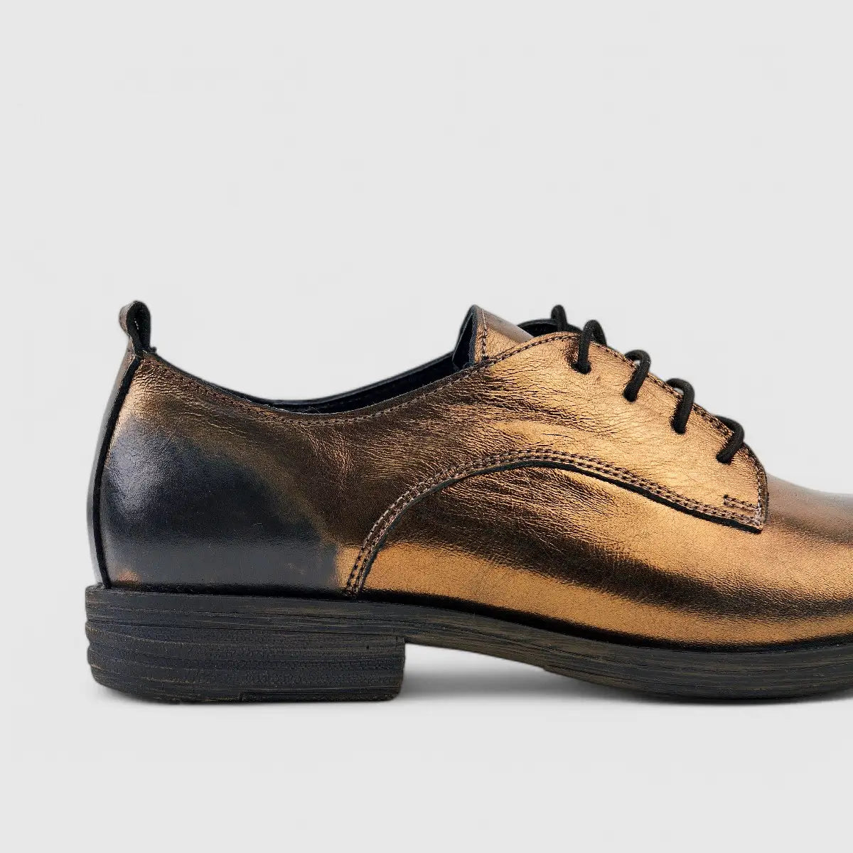 Modelle Leather Lace Up Shoe Bronze 29684 Oxfords | familyshoecentre
