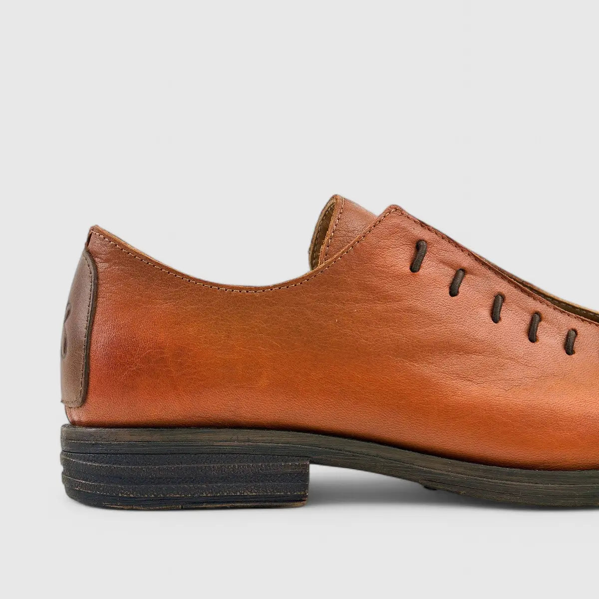 Modelle Leather Lace Up Shoe Tan 29680 Oxfords | familyshoecentre