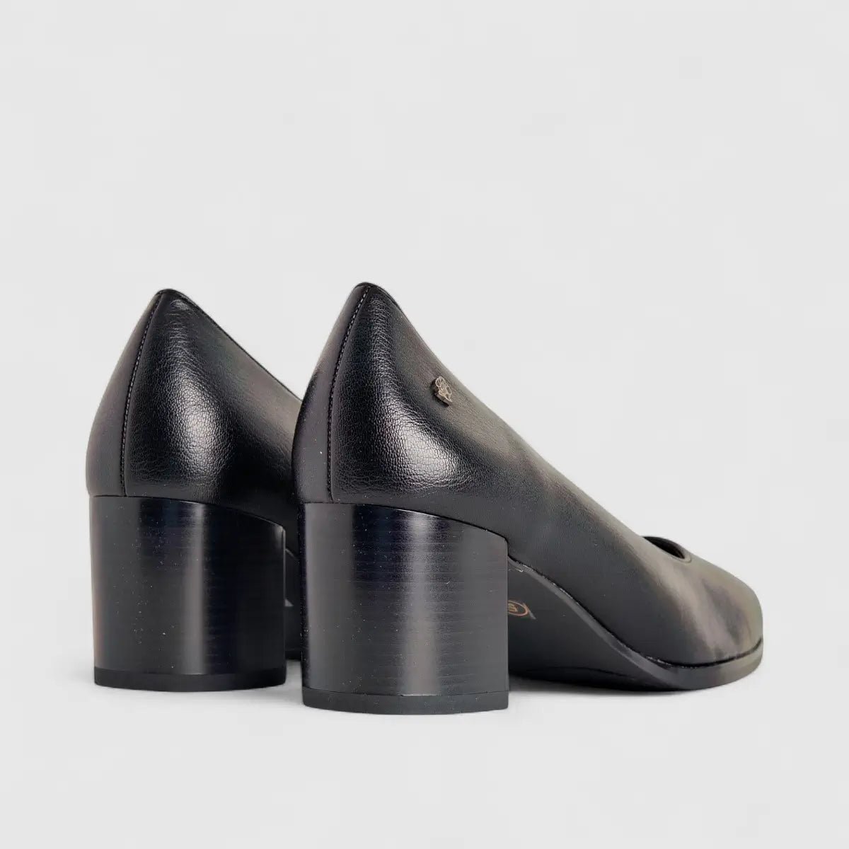 Hush Puppies Soft Style Ladies Court Shoe Vitalia SSL01586 Black SS273