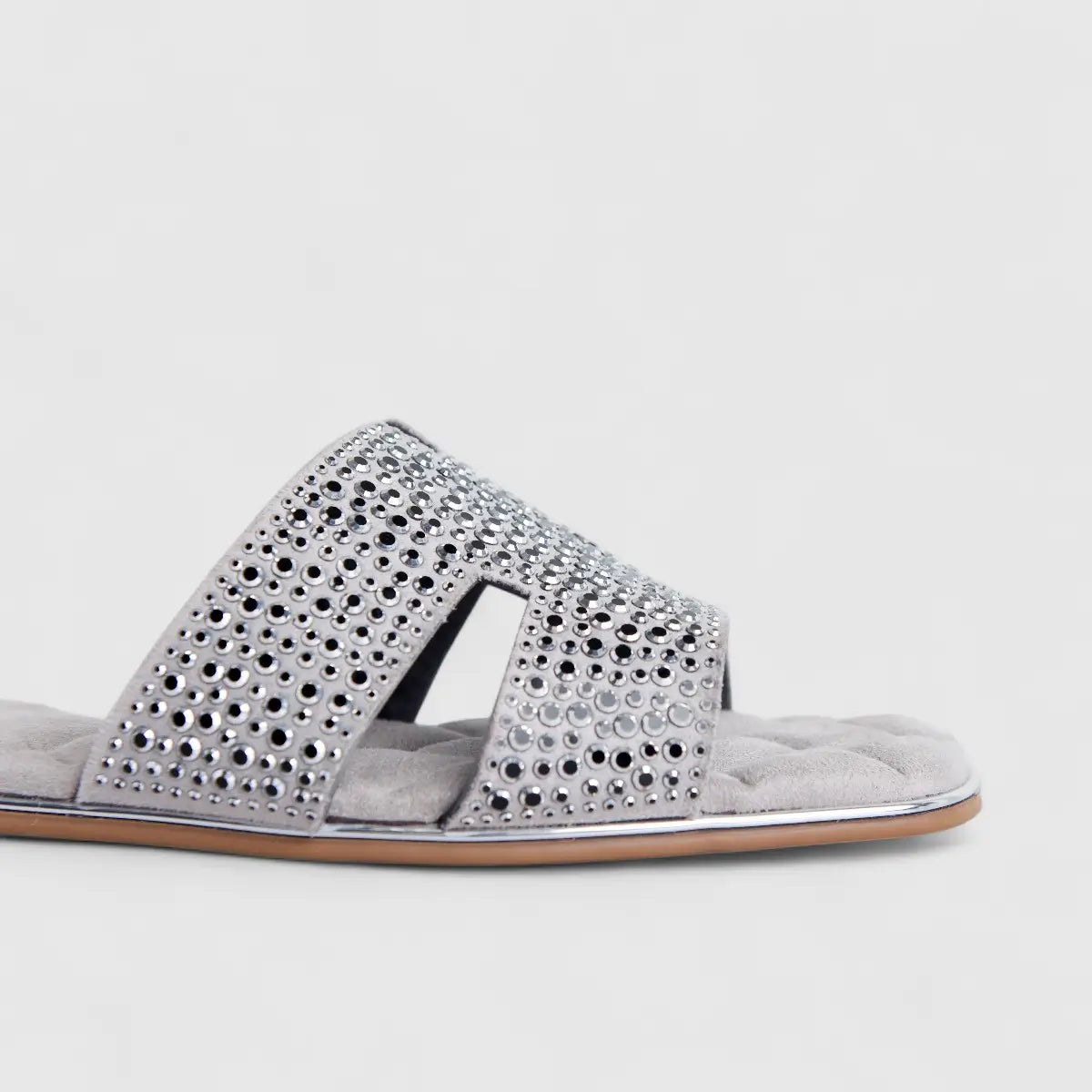 Bulbul Ladies Evening Slide Silver HAR053