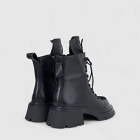 Bulbul Ladies Leather Ankle Boot Black LAR26-2