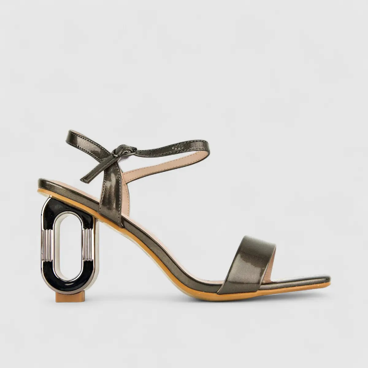 Bulbul Ladies Casual Sandal HAR048 Pewter