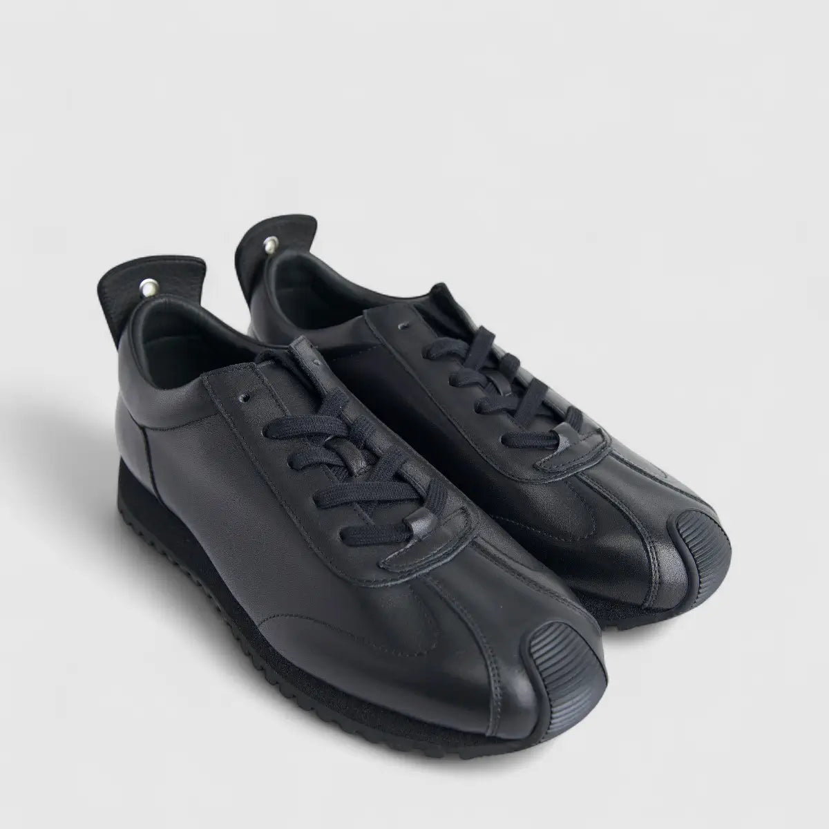 Bulletti Men's Leather Sneaker W2409050 Enzo Black BK18