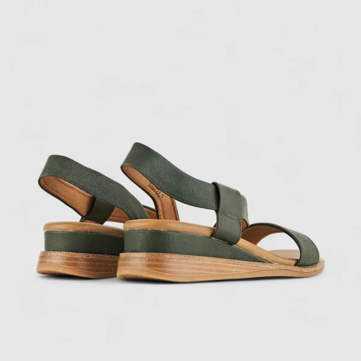 Bulbul Ladies  Comfort Sandal HAR043 Green